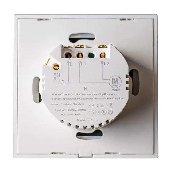Rideaux électriques CLOUDRAKER avec contrôle par application, commande vocale, automatisme solaire, minuterie et partage familial pour salons, chambres et bureaux à domicile