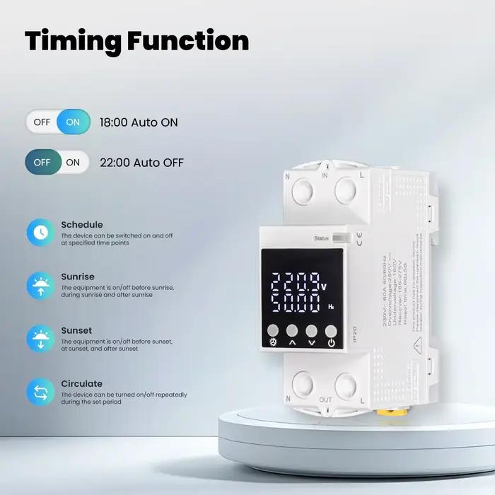 MOES – disjoncteur intelligent WiFi Tuya