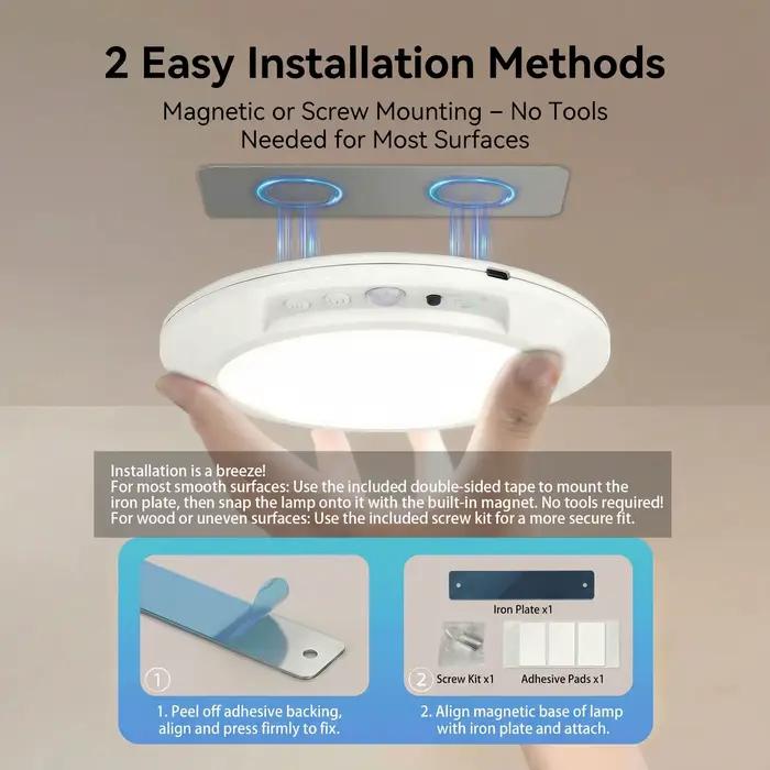 Lampe de plafond à détecteur de mouvement