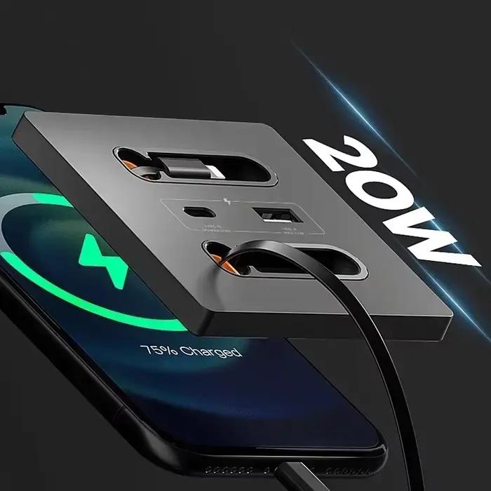 Prise intelligente universelle avec ligne de Charge 20W