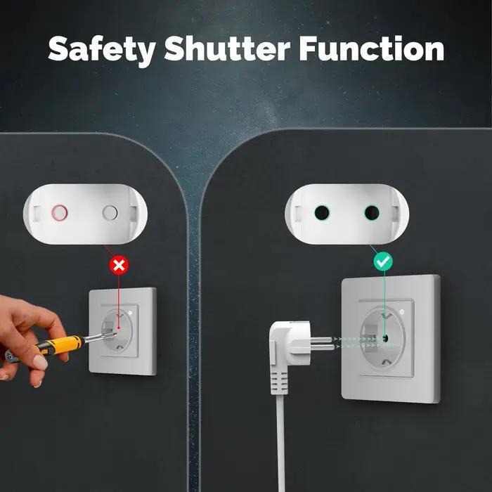 MOES Tuya ZigBee prise murale