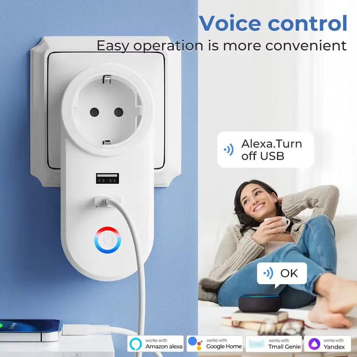 Prise intelligente Wifi Tuya 16A