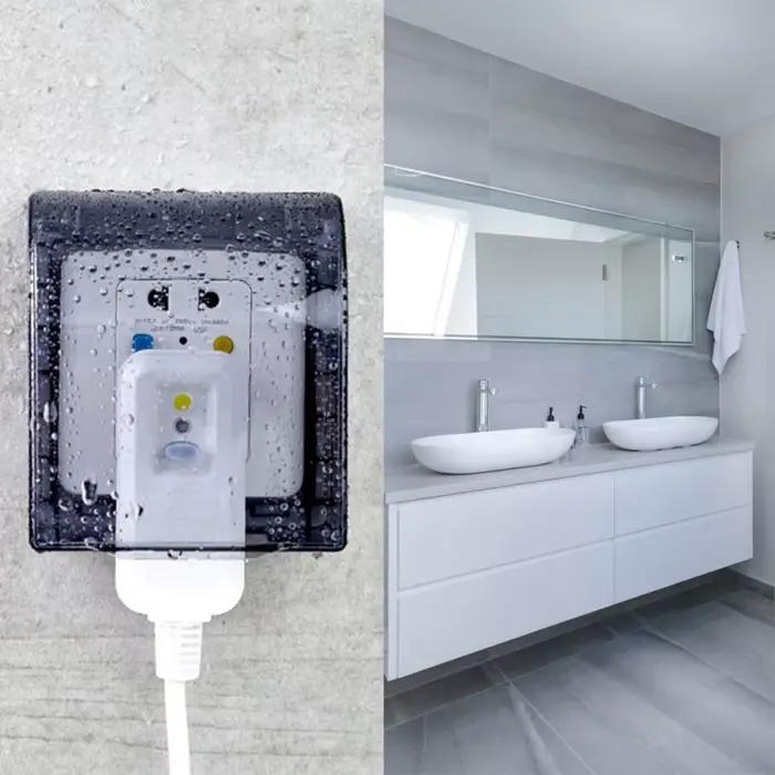 86 Type prise de courant fournitures interrupteur couvercle de protection