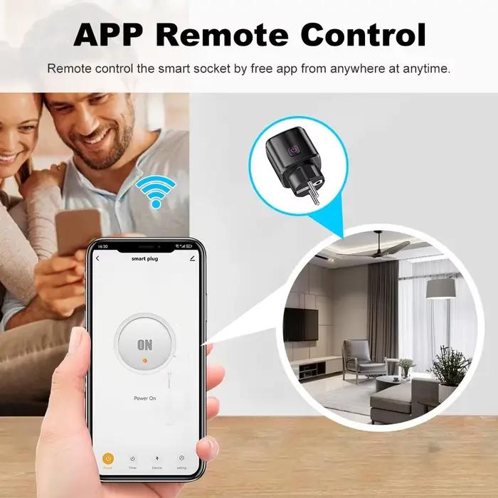 Prise WiFi 20A avec surveillance de l'alimentation