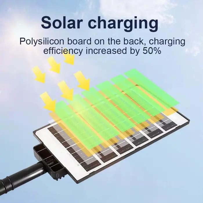Lampes solaires extérieures 50000000LM lampe à énergie solaire pour jardin rue LED éclairage