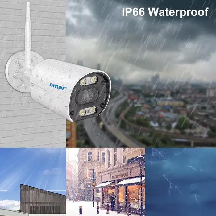 Caméra sans fil Smar 3/5MP avec moniteur 10