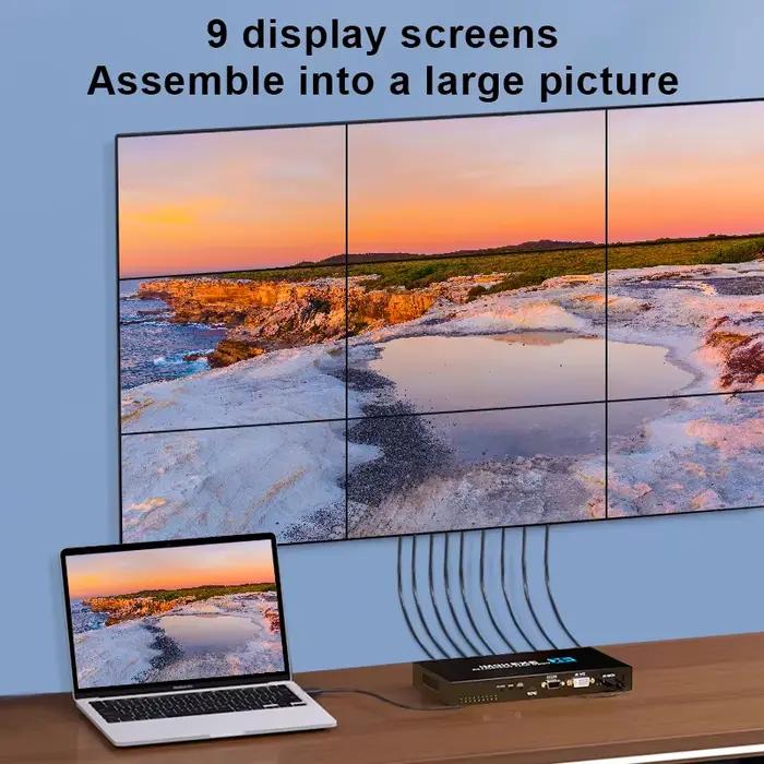 Contrôleur mural vidéo HDMI 4K