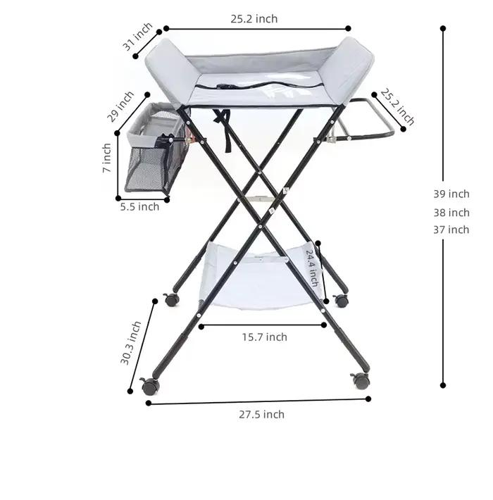 Table à langer multifonctionnelle pour bébé