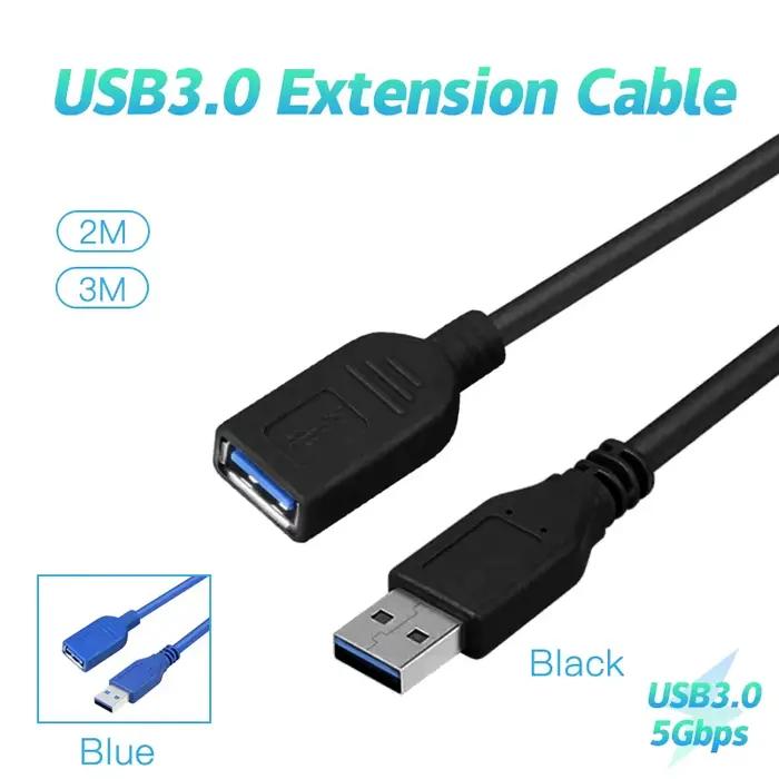 Câble d'extension USB 2.0 de 2M/3M