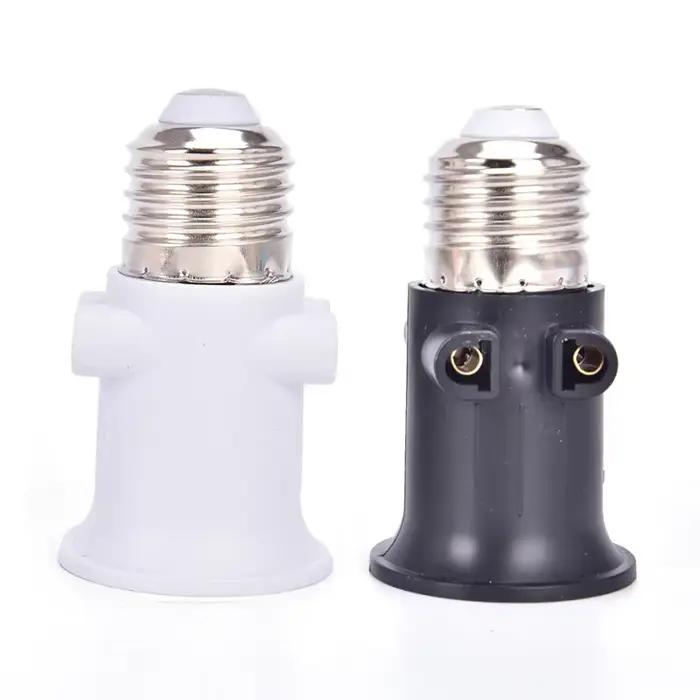 Adaptateur d'ampoule E27 ignifuge AC100-240V 4A PBT