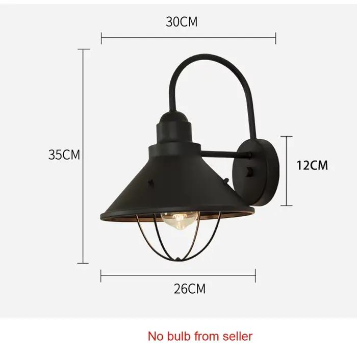 Lampes et éclairage de jardin extérieurs applique balcon parc