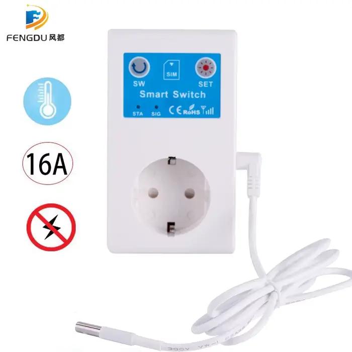 Prise de courant intelligente GSM 220V 16A