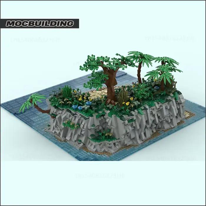 Décennie s de construction de l'île Moc