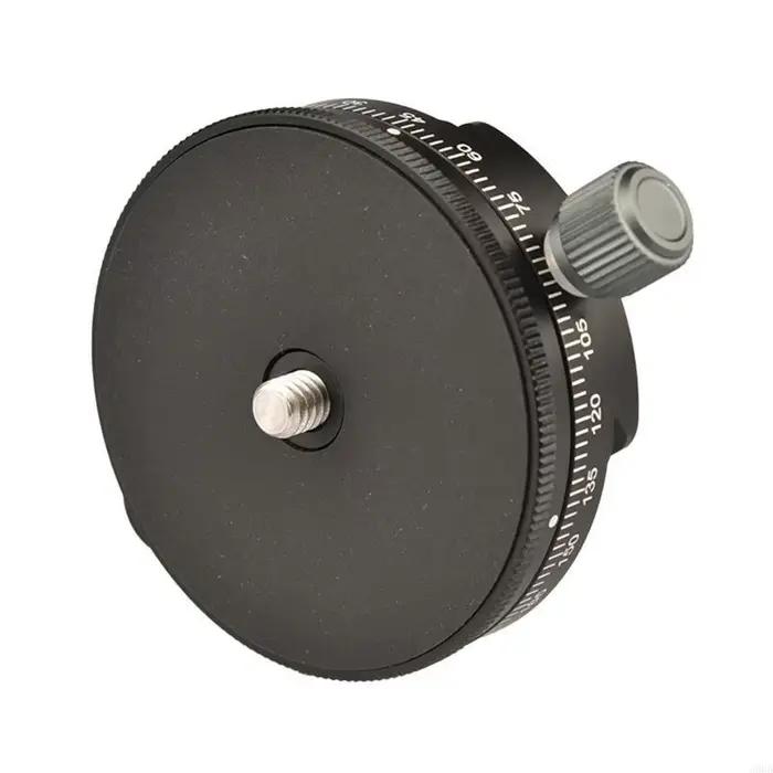 60 Camera Panoramic Panning Base avec plaque type ARCA-SWiss avec niveau bulle