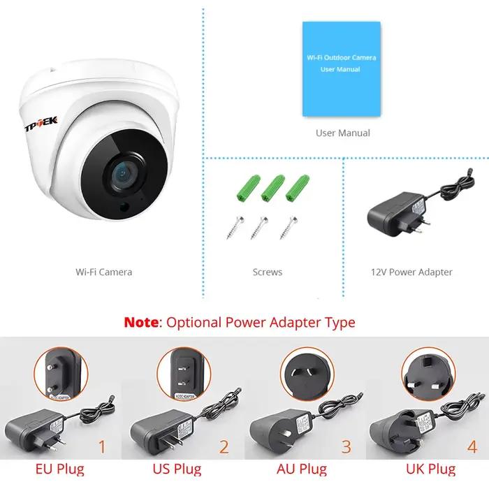 Caméra WiFi HD 1080P