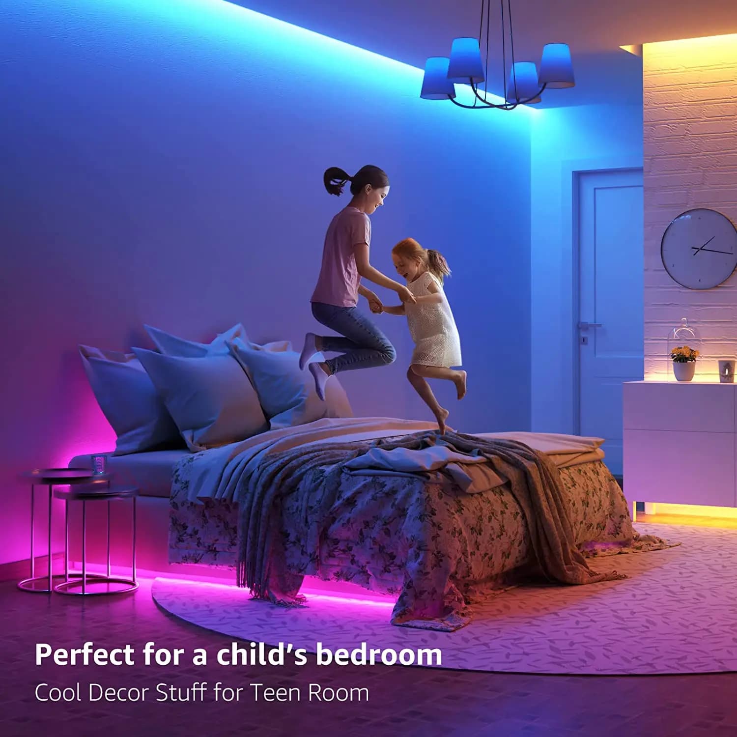Bande lumineuse LED intelligente, RVB 5050, Tuya, WiFi, Zigbee, contrôle par téléphone, USB, ruban f
