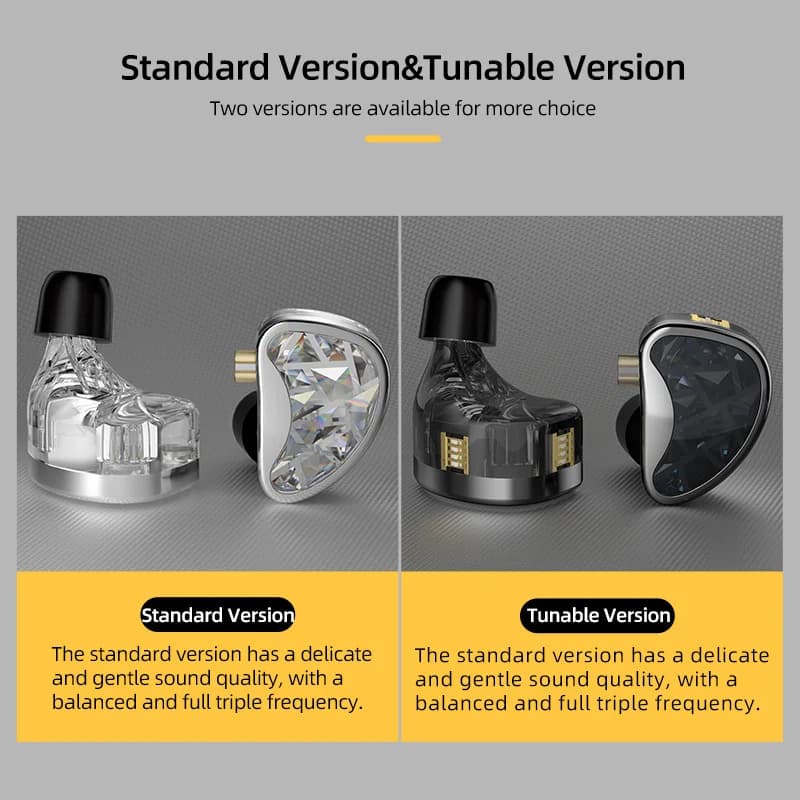 KZ AS24 HiFi écouteur 24 unités BA haut de gamme réglable dans l'oreille armature équilibrée écouteu