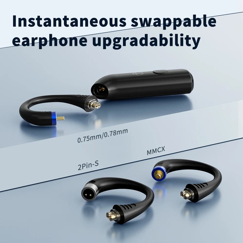TRN BT20 Pro True Wireless Bluetooth 5.3 Module d'écouteurs HiFi écouteur câble de mise à niveau/con