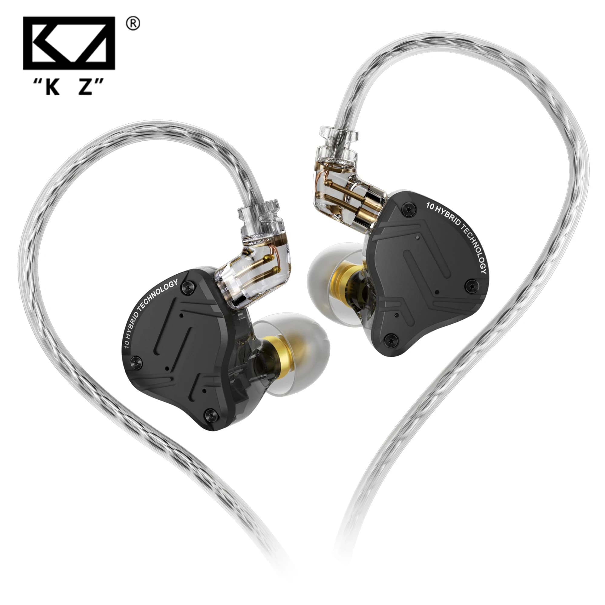 KZ ZS10 Pro X dans l'oreille filaire écouteurs musique casque HiFi basse moniteur écouteurs Sport ca