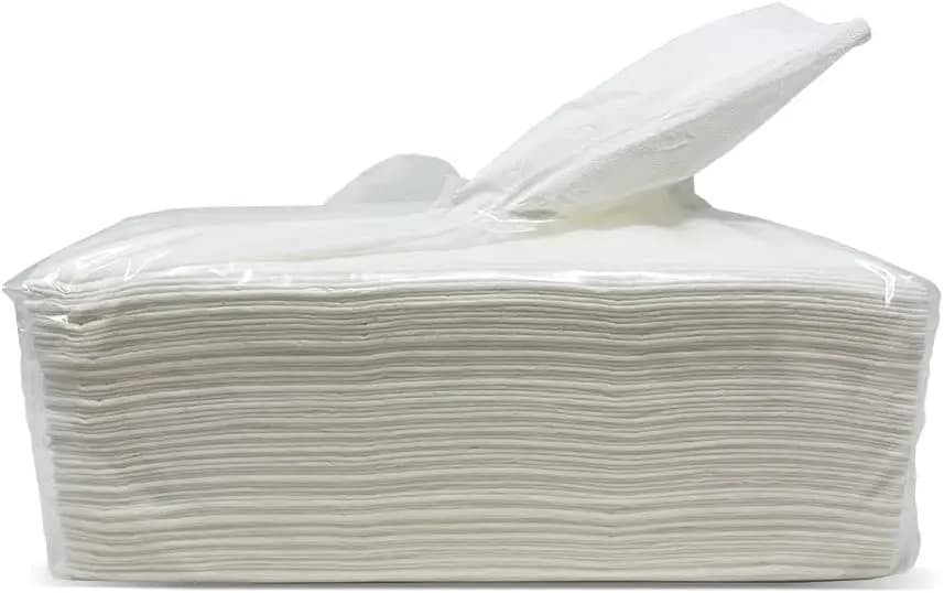 Serviettes en papier sec en tissu Zigzag |   Double couche laminée |   Pack de 3000 pièces