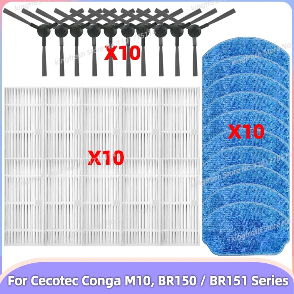 Adapté aux Cecotec Conga M10 / M10 X-Treme, iMartine BR151-Geometric, XIEBro Life BR151, MAMNV BR150