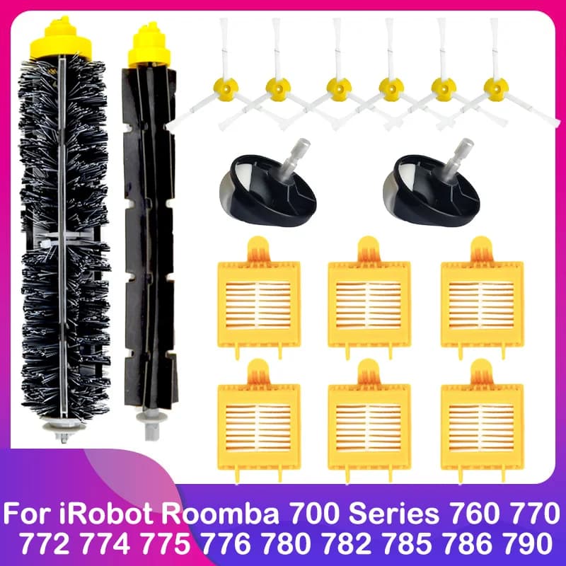 Compatible pour iRobot Roomba Série 700 770 780 790 772 774 775 776 760 782 785 786 Brosse principal