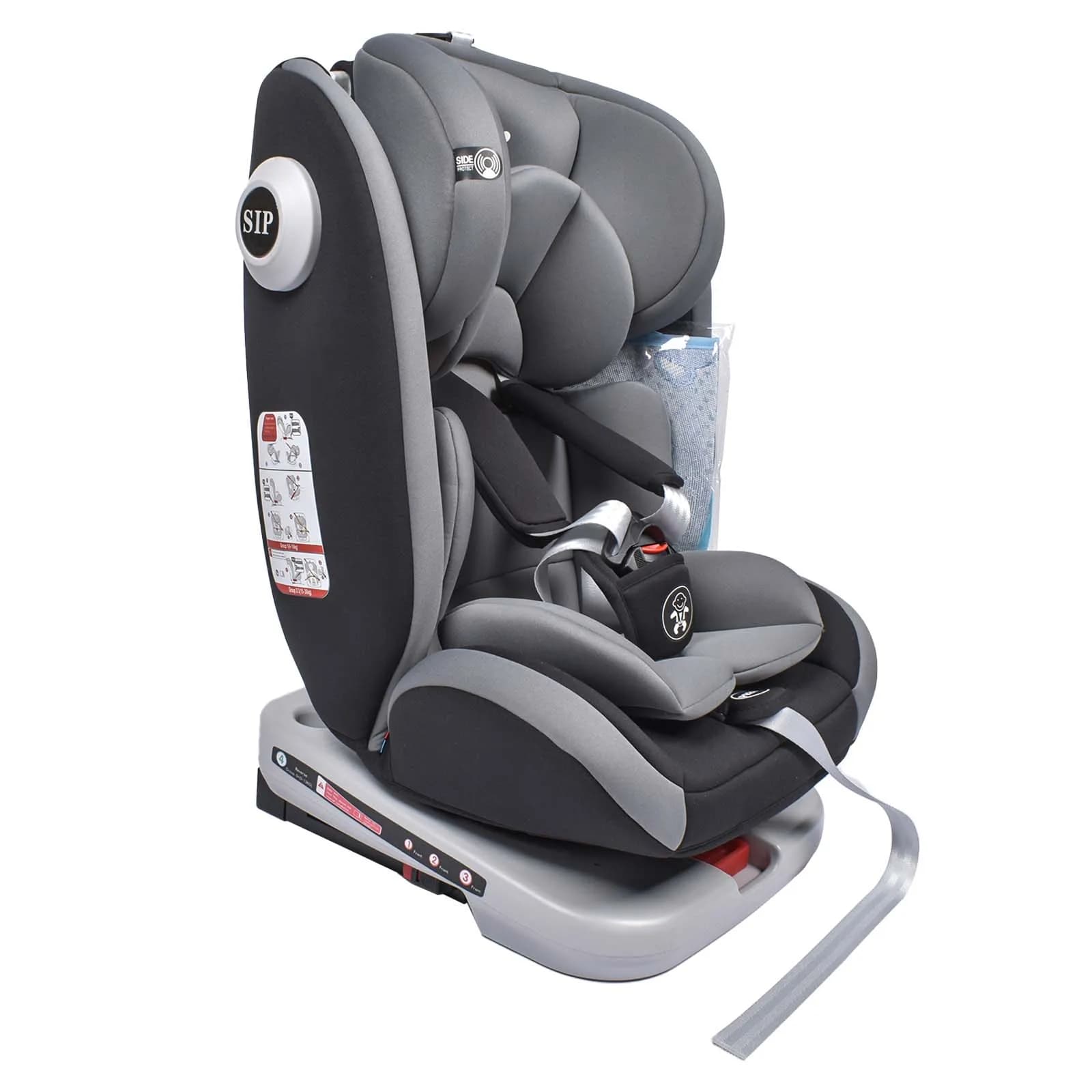 AP01 KL005 Siège enfant 360 °   Siège auto bébé rotatif ISOFIX, ECE R44/04,9-36 kg/0-12 ans, ceintur