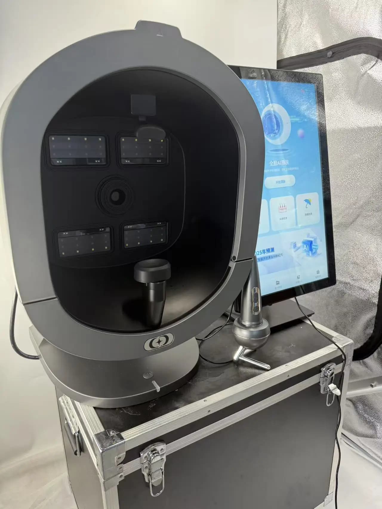 Appareil de scanner 3D IA portable avec caméra pour analyse faciale et cutanée, analyseur de peau Fa