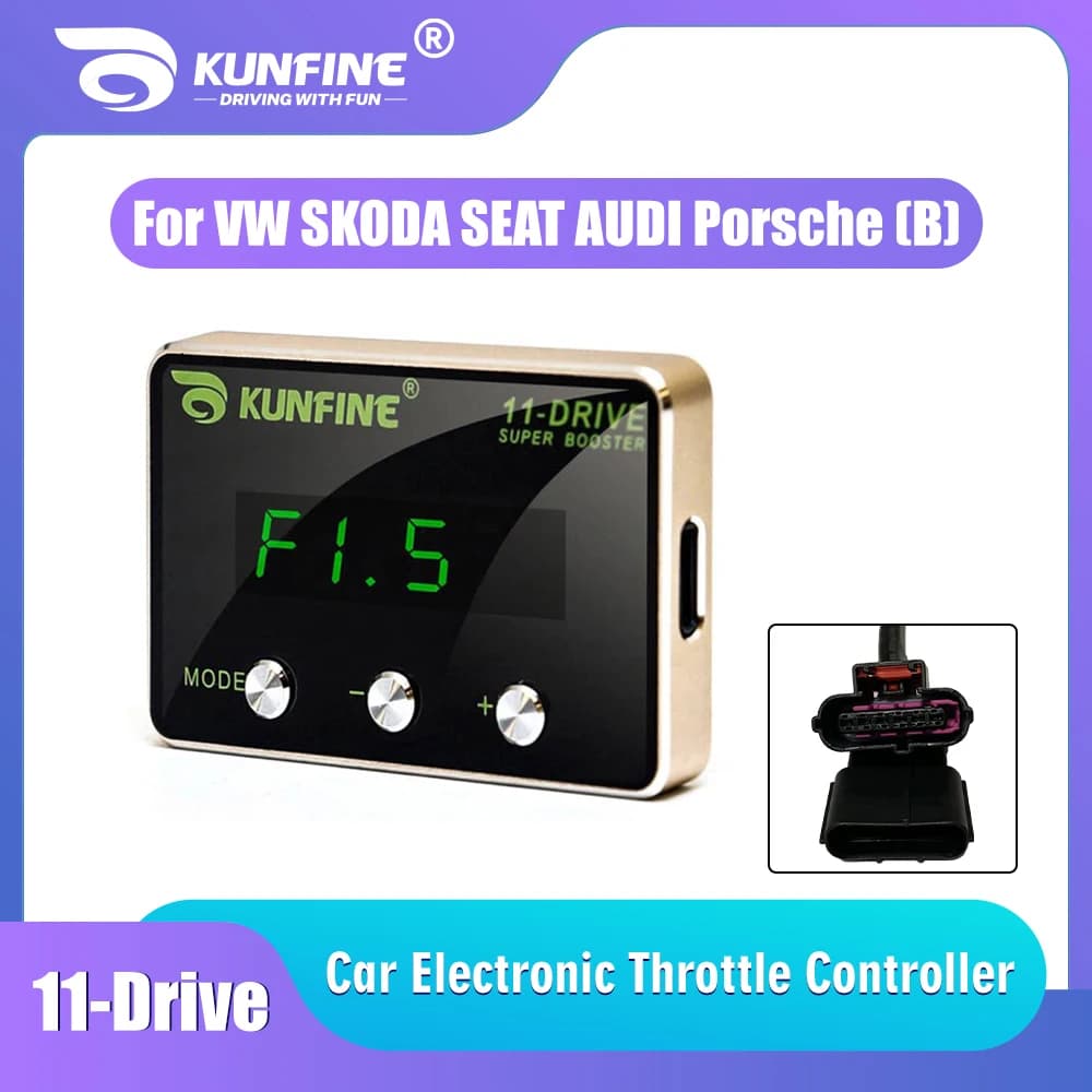 Contrôleur électronique de l'accélérateur de course pour voiture, booster puissant, accessoire de pi