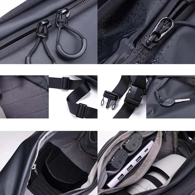 Ulanzi PB008 sac à bandoulière étanche pour appareil photo DSLR, sac de photographie capacité 6L sac