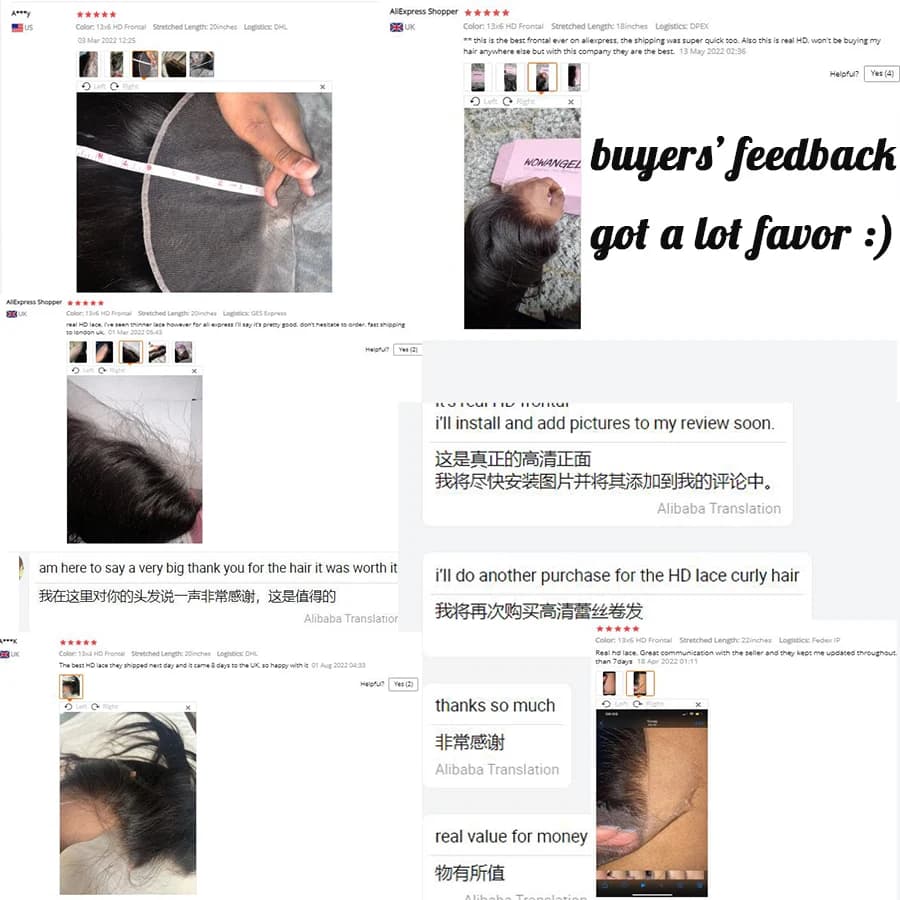 Wow Angel-Full HD Lace Frmetals, 13x6, Invisible HD Lace, Full Frmetals, Only, Pre Plucked, Natural 