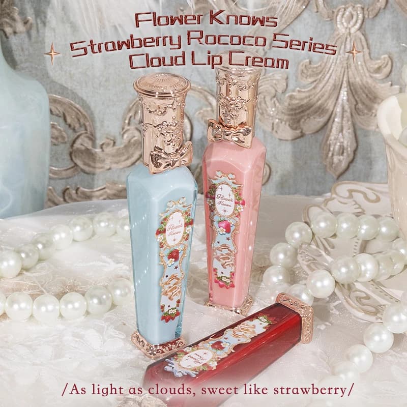 Flower Knows fraise série Rococo rouge à lèvres crème rouge à lèvres 3.5g