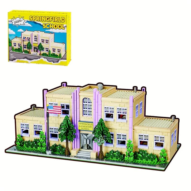 Springfield – blocs de construction modulaires pour maison d'école primaire, Architecture d'appartem