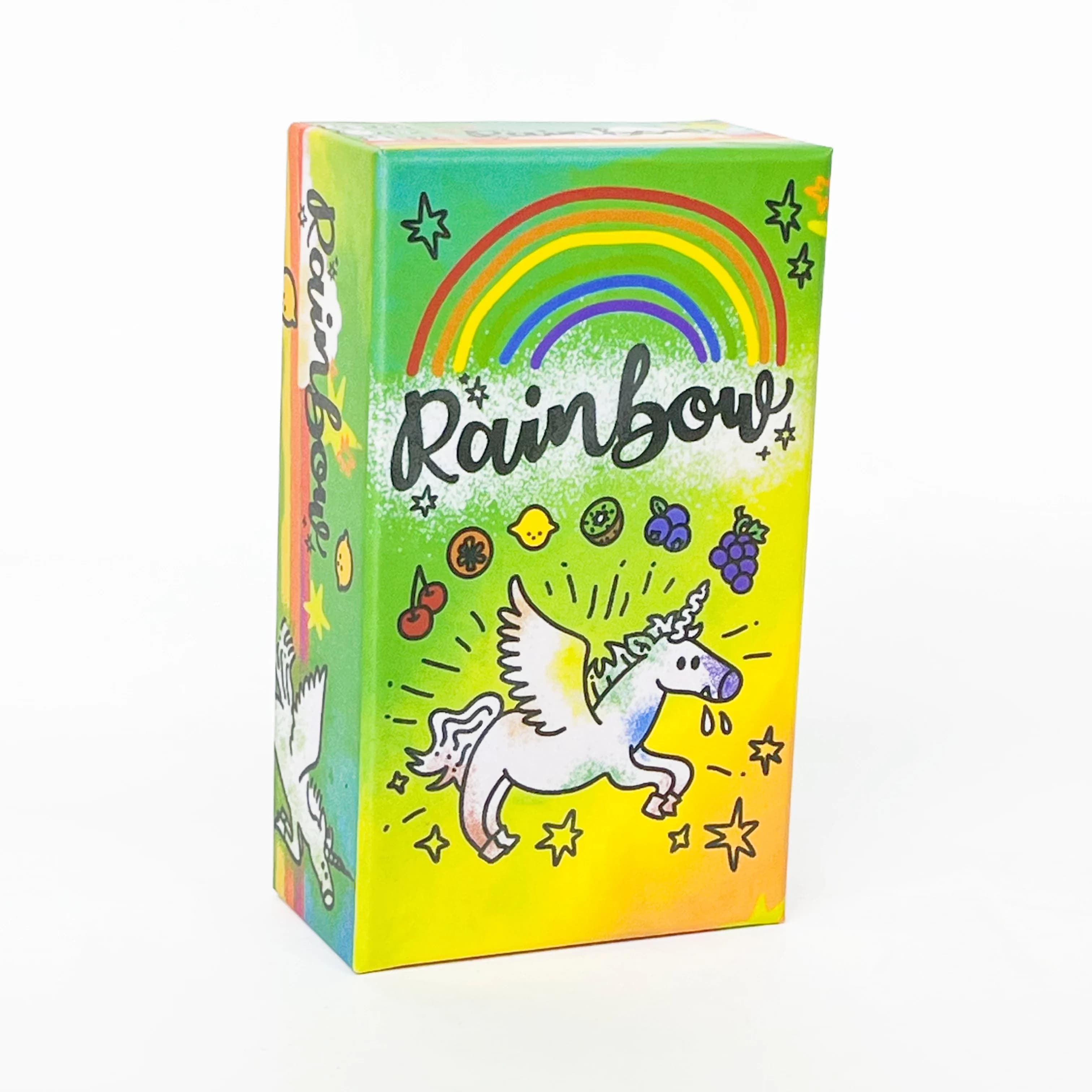 Rainbow (2024) Board Game – Jeu de cartes stratégique rapide, divertissement animé pour les rassembl