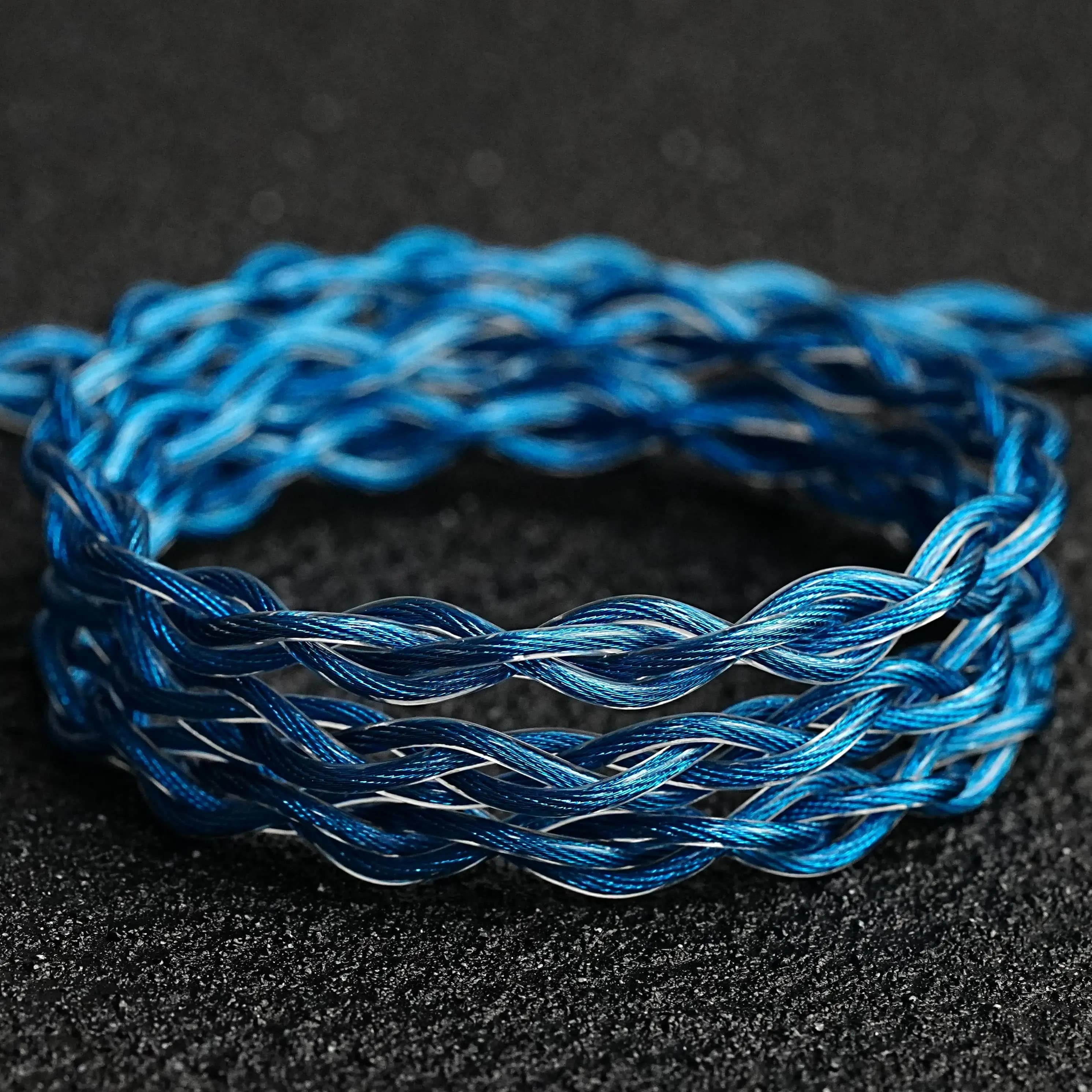 XINHS 4Core 7NOCC hybride graphène Litz Structure écouteur câble de mise à niveau IE900 2PIN MMCX QD