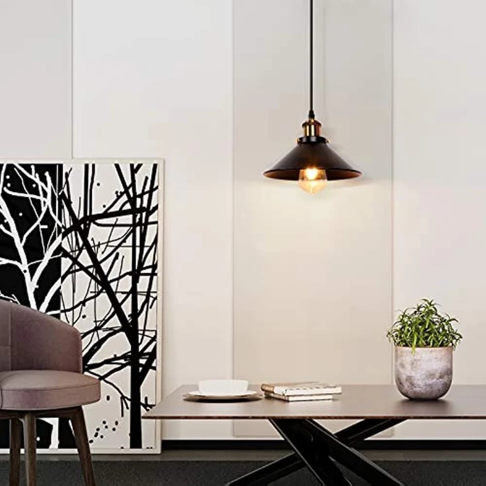 Vintage suspension Loft rétro lustre suspension lampe E27 Base industrielle suspension Edison éclair