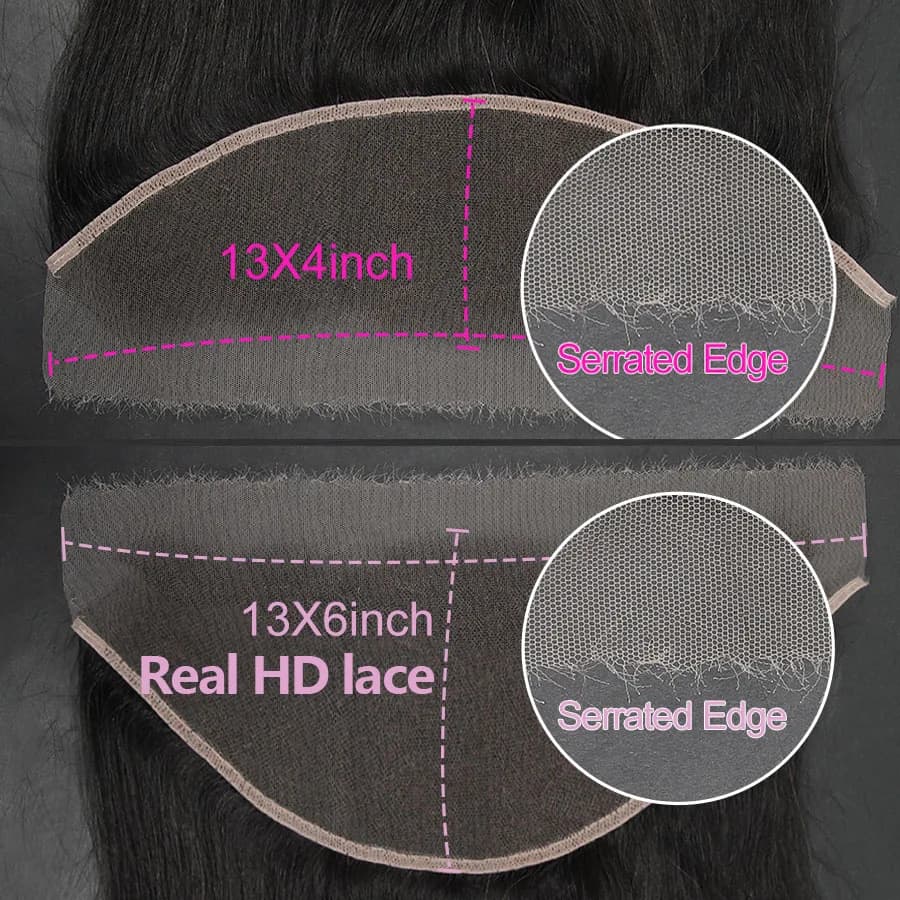 Wow Angel-Full HD Lace Frmetals, 13x6, Invisible HD Lace, Full Frmetals, Only, Pre Plucked, Natural 