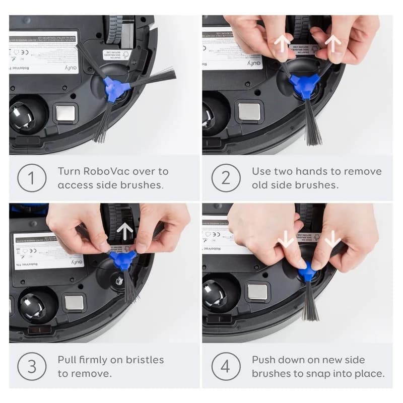 Compatible avec Eufy Robovac 11S Plus 35C 30 30C 15C 12 25C Aspirateur Robotique Rouleau Principal B