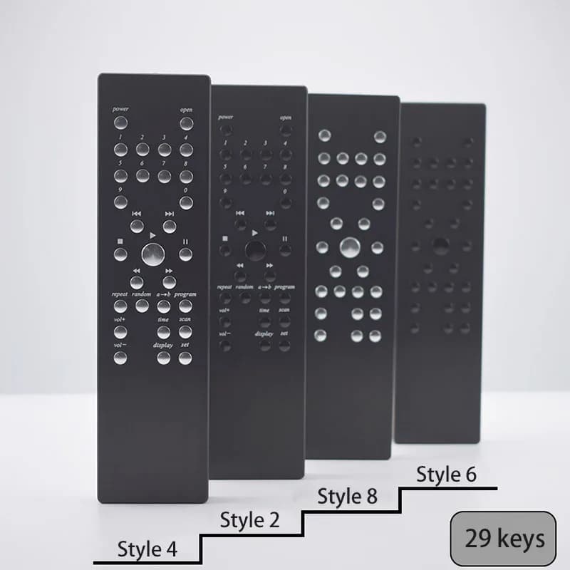 Télécommande infrarouge universelle intelligente en aluminium, haute qualité, pour Audio HiFi, CD, D