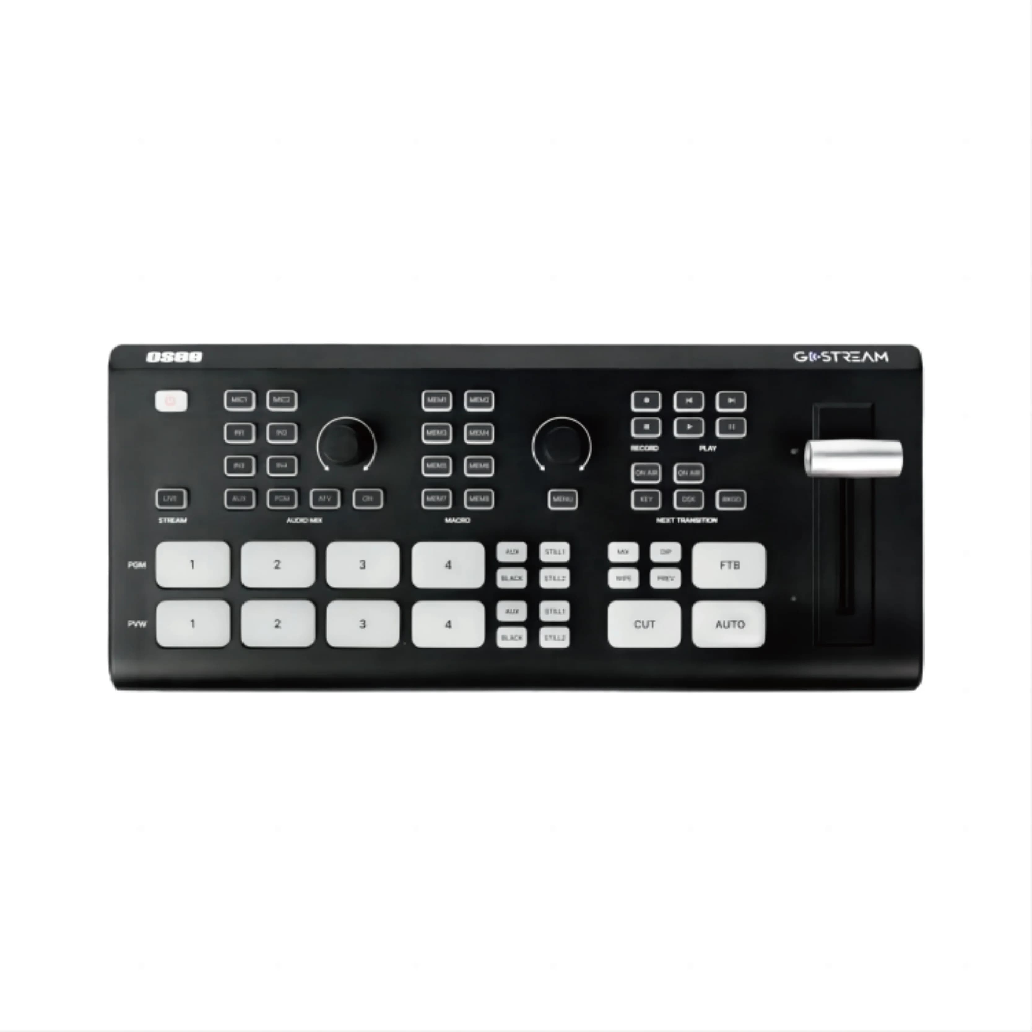 Osee GoStream-Commutateur de centre commercial vidéo HDMI Pro, streaming en direct, multi-caméras, m