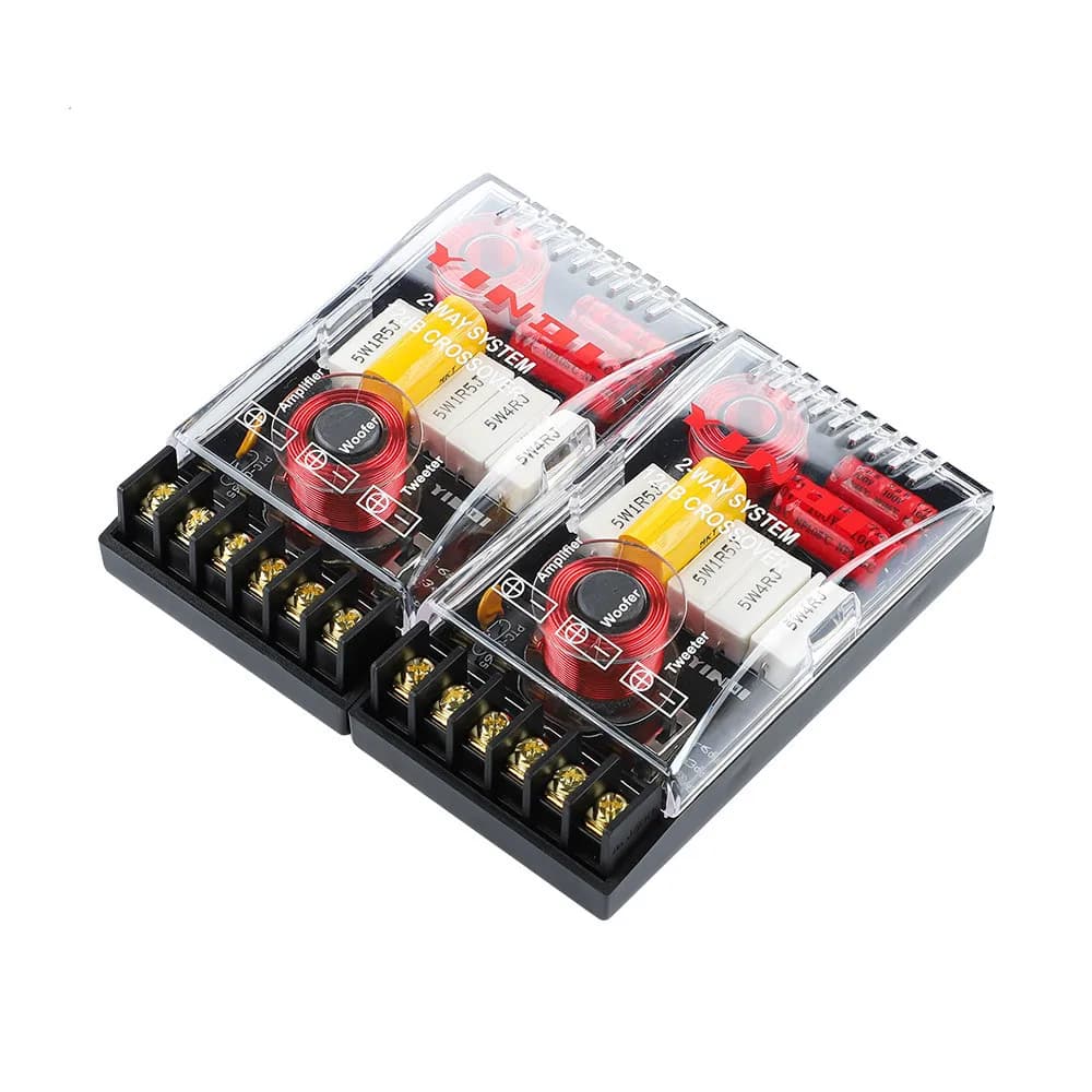 AIYIMA-Haut-parleur audio de voiture, 200W, 2 voies croisées, aigus, basses, indépendant, filtre hau