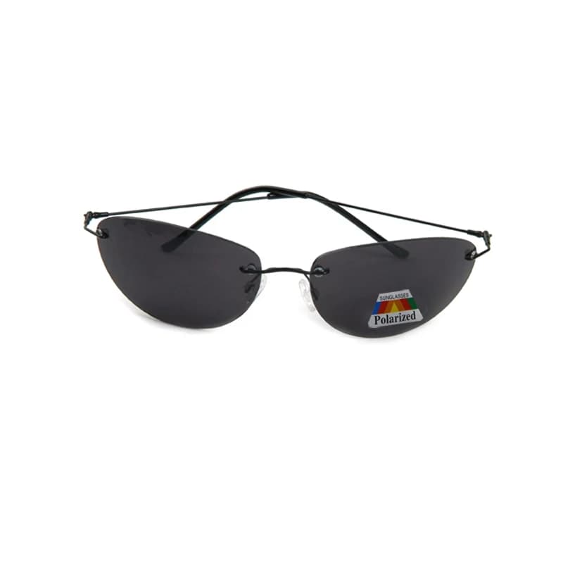 Mise à niveau Cool Matrix Smith Style lunettes De soleil polarisées ultralégères sans monture hommes