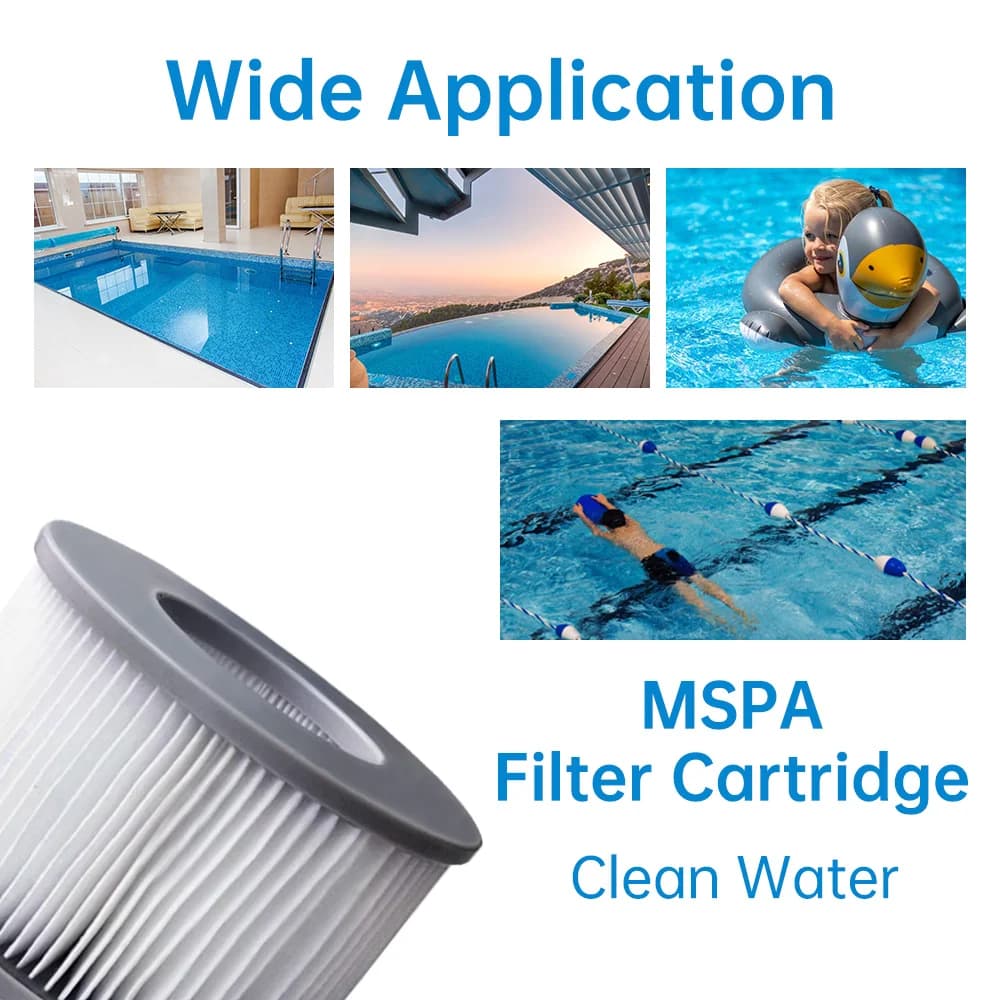 Cartouche filtrante pour jacuzzi MSPA, piscine de Spa entièrement actuelle, Toskana Camaro Alpine Si