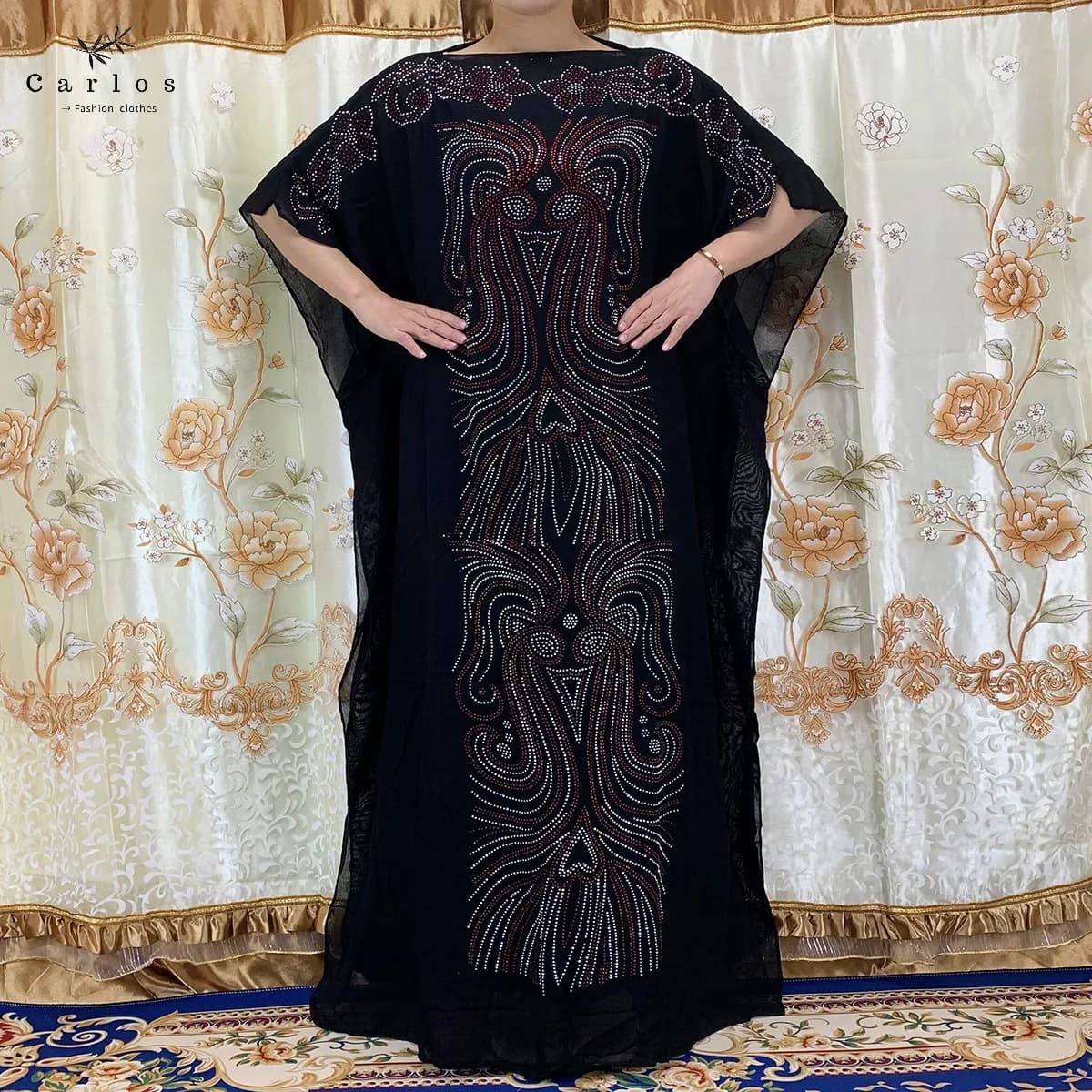 2025 nouvelle Robe longue africaine Maxi robes africaines pour femmes grande taille des deux côtés R