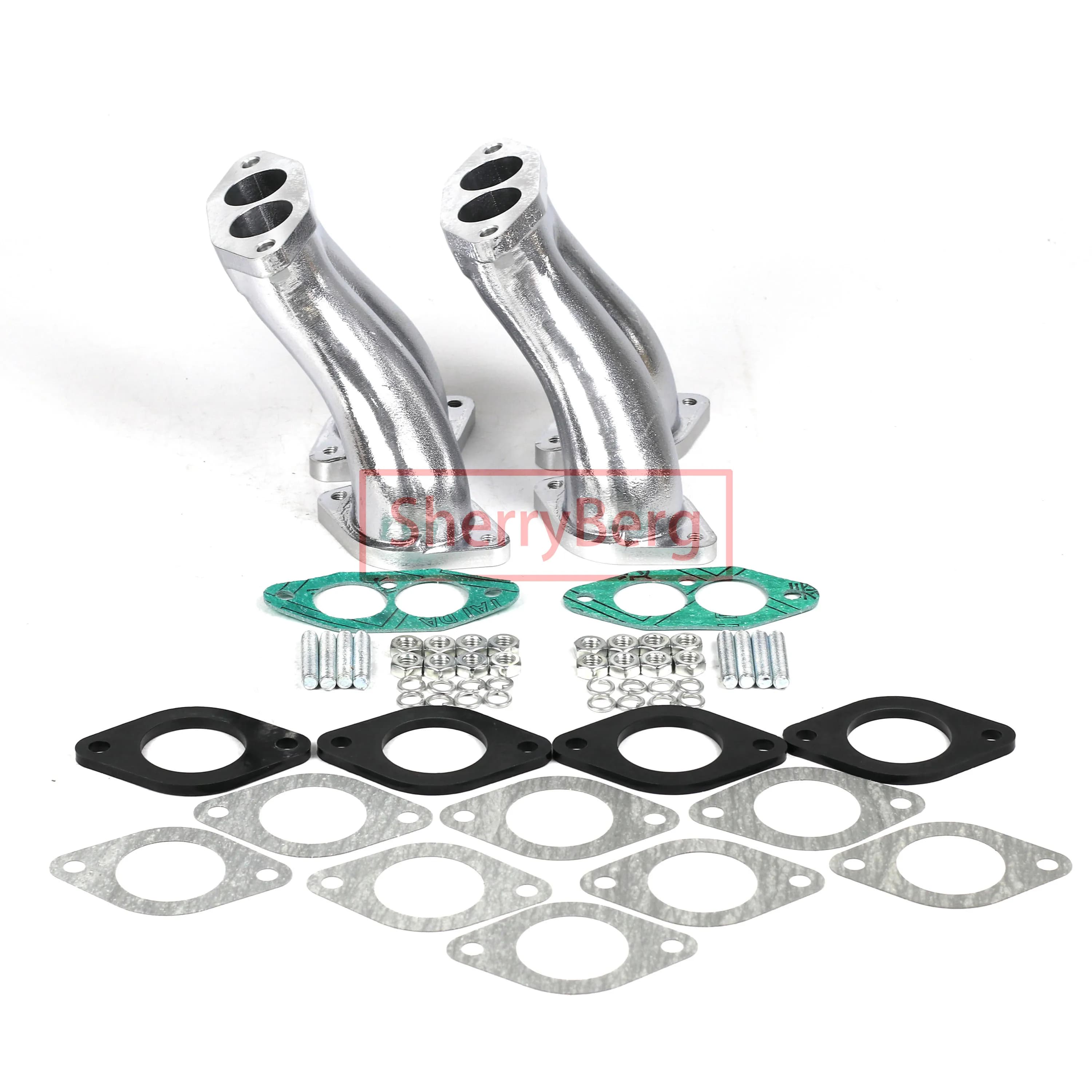 SherryBerg – ensemble de collecteurs d'admission pour VW Bug Aspirazione par 2x Weber 40 44 IDF Dell