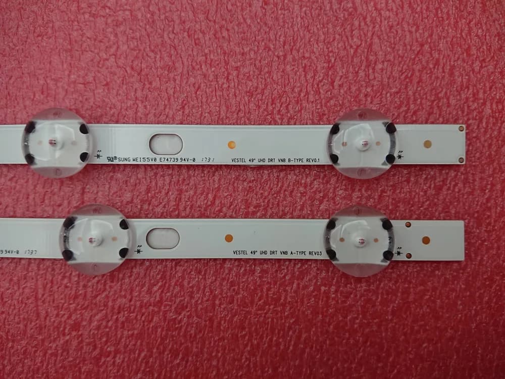 Rétroéclairage LED pour 49PUS6031 49PUS6031/12 LUX 149003   TD49UHDLED19 VES490QNDL-2D-N11 VES490QND