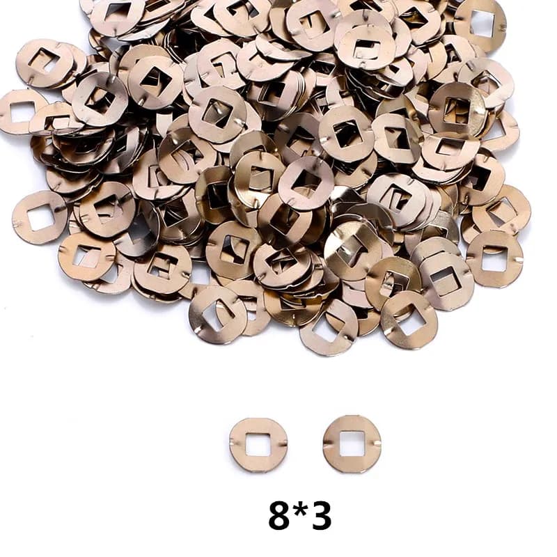 Joints monocouches en acier inoxydable, 5 tailles, pour la réparation de ciseaux de coiffure, access