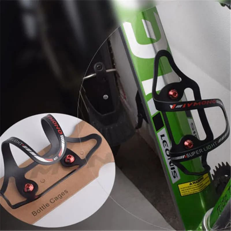Boulons de Cage de bouteille d'eau de vélo, vis de bicyclette en alliage d'aluminium, vtt, accessoir