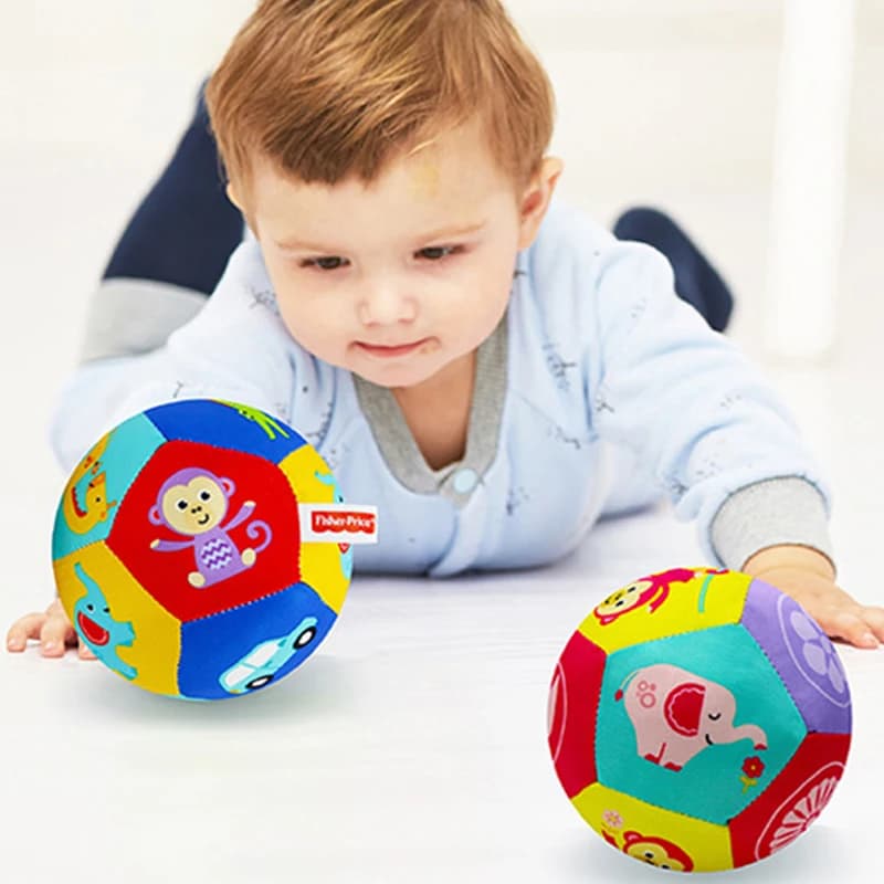 Jouets mobiles en peluche douce pour bébé avec son hochet pour bébé boule de musculation pour nouvea