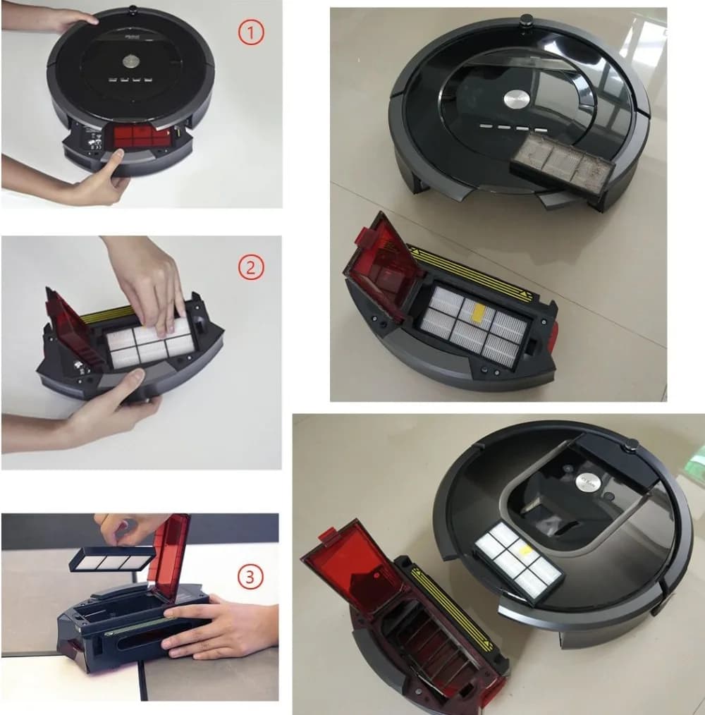 Pour iRobot Roomba 800 900 série 860 870 880 890 966 980 pièce d'aspirateur pièces de brosse à roule